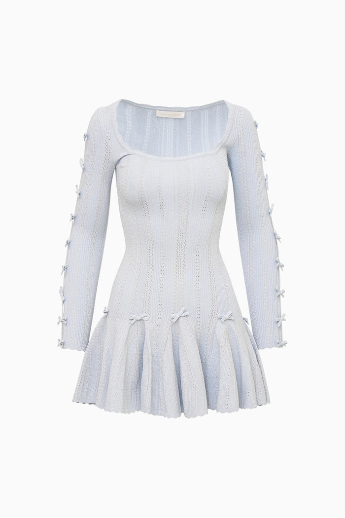 Seychelle Ribbed Pointelle Mini Dress