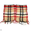 Shawl By Natural Reflections In Red & Tan, Size: Osfm
