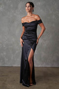 Sheath-Column Sweep-Brush Train Polyester Spandex Dress CS0677 - COCOMELODY
