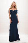 Sheath Maxi Elastic Cloth Mother Of The Bride Dress CM0296 - COCOMELODY