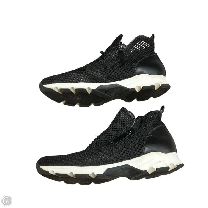 Shoes Athletic By All Black In Black, Size: 7.5