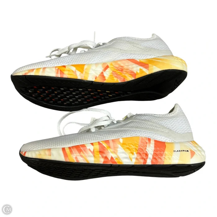 Shoes Athletic By Reebok In Cream & Orange, Size: 6