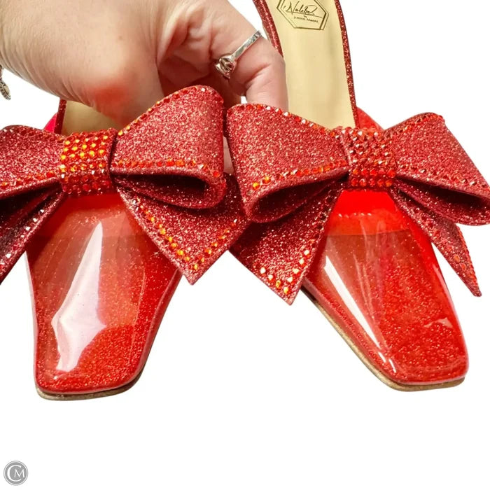 Shoes Designer By Naleba by Amina Means In Red, Size: 6.5