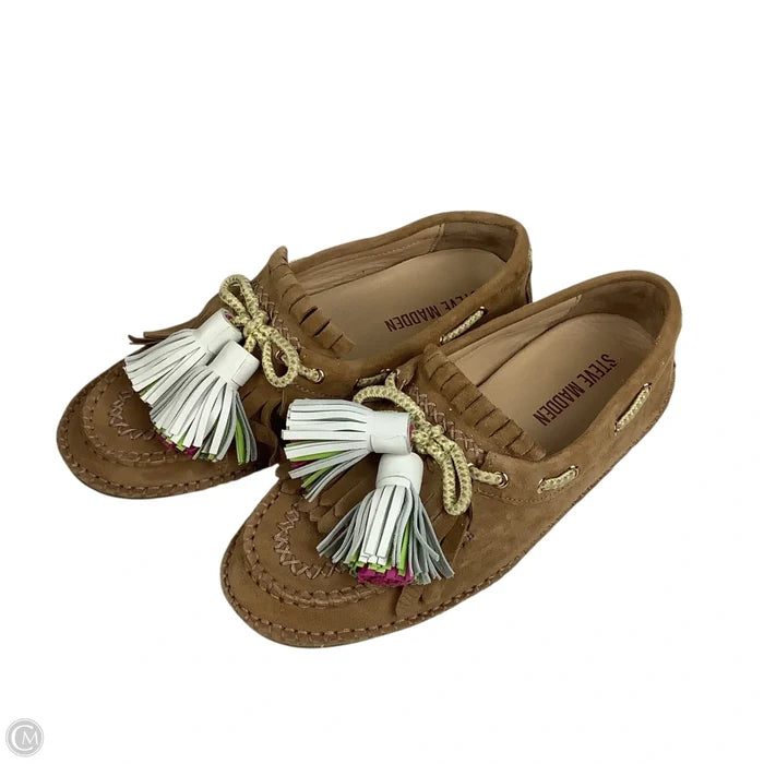 Shoes Flats By Steve Madden In Tan, Size: 7