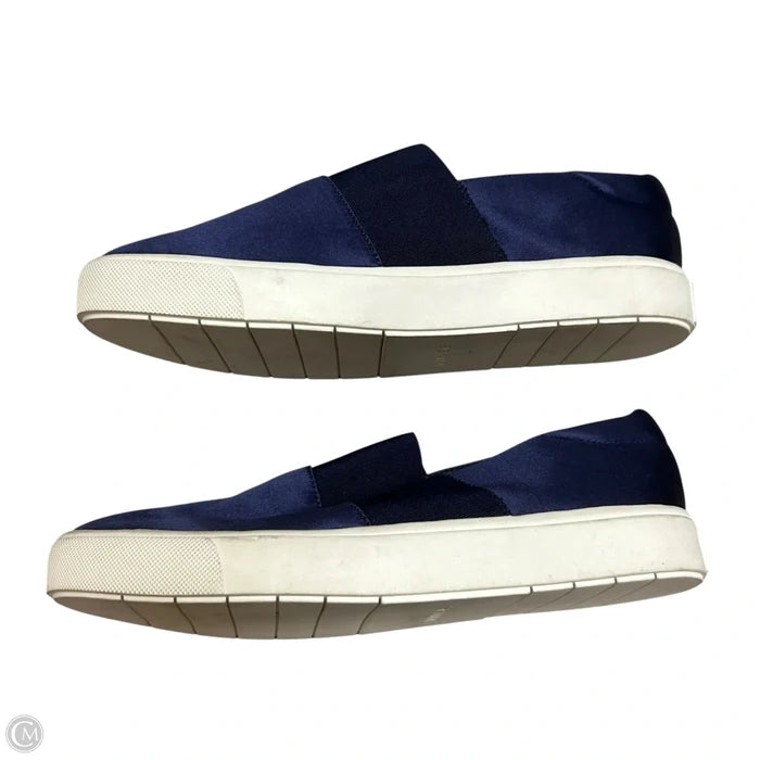 Shoes Flats By Vince In Navy, Size: 6