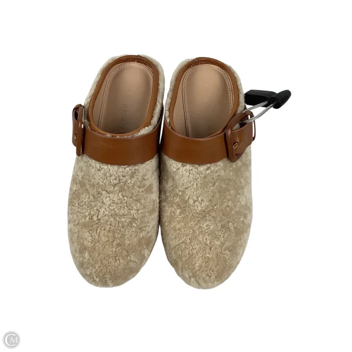 Shoes Heels Block By Veronica Beard In Tan, Size: 5