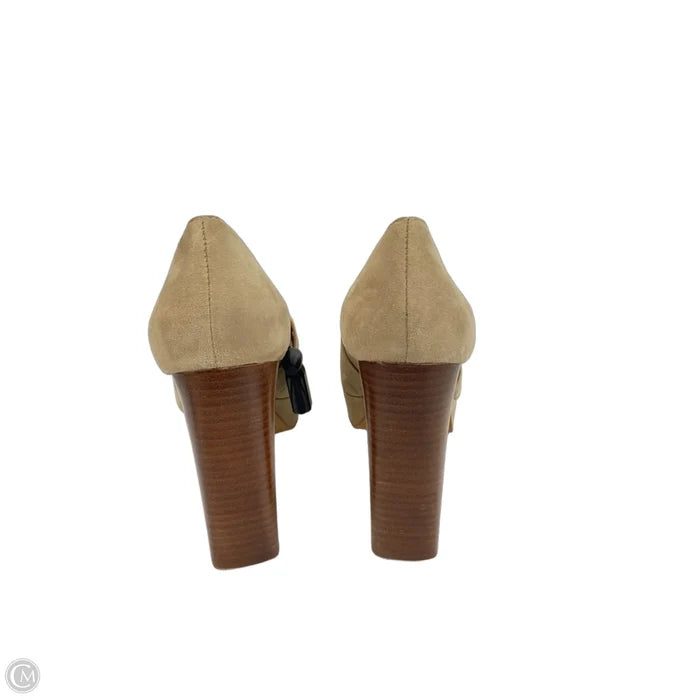 Shoes Heels Block By Vince Camuto In Tan, Size: 9