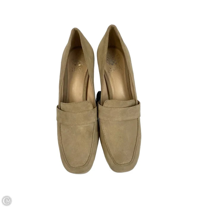 Shoes Heels Block By Vince Camuto In Tan, Size: 9