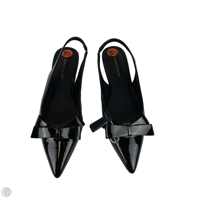 Shoes Heels Kitten By Marc Fisher In Black, Size: 9.5