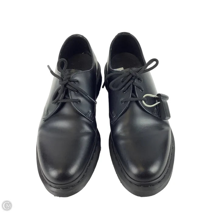 Shoes Heels Platform By Dr Martens In Black, Size: 11