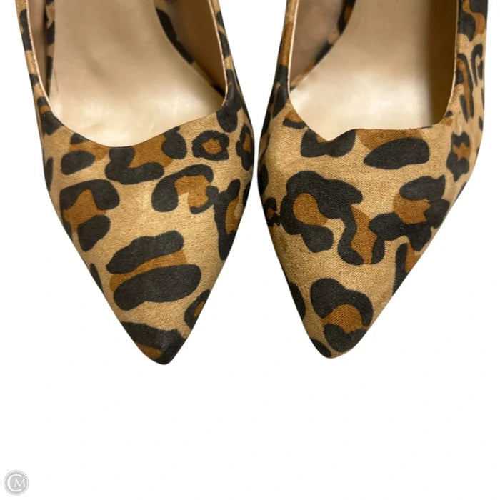 Shoes Heels Stiletto By Mix No 6 In Leopard Print, Size: 6