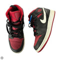 Shoes Luxury Designer By Jordan In Black & Red, Size: 6.5