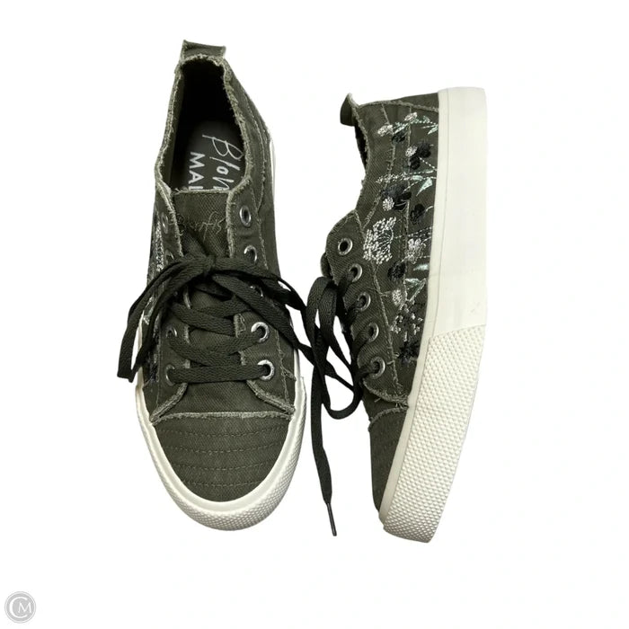 Shoes Sneakers By Blowfish In Green, Size: 9