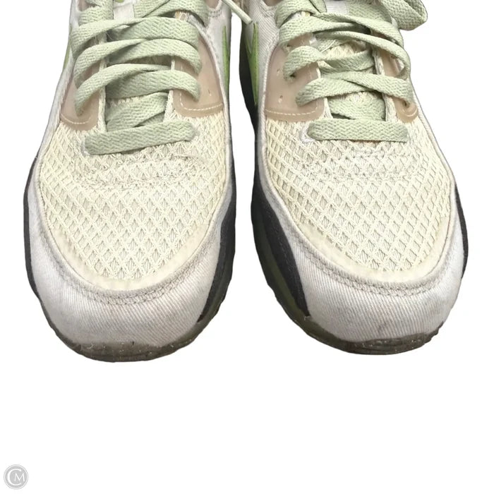 Shoes Sneakers By Nike In Brown & Green, Size: 9.5
