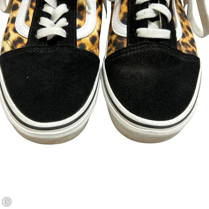 Shoes Sneakers By Vans In Animal Print, Size: 7.5