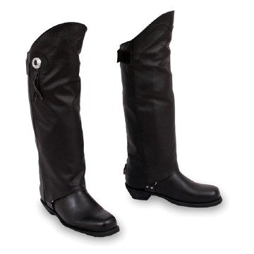 Short Chaps: *Short chaps*Zippered entry*Velcro strap*Concho detailing