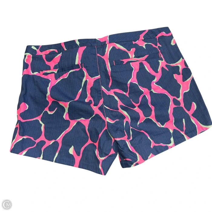Shorts Designer By Lilly Pulitzer In Blue & Pink, Size: 4