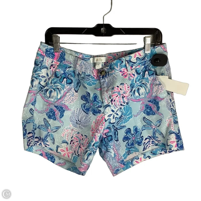 Shorts Designer By Lilly Pulitzer In Blue, Size: 10