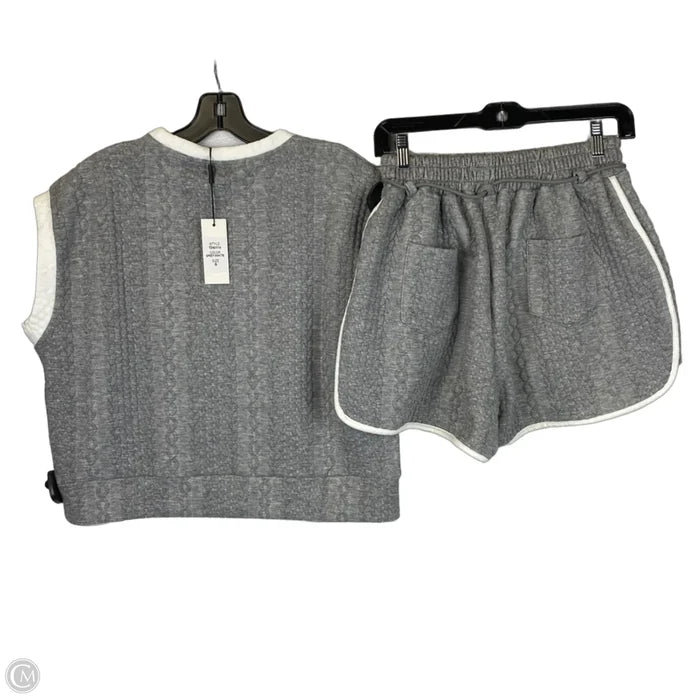 Shorts Set By Why Dress In Grey, Size: S