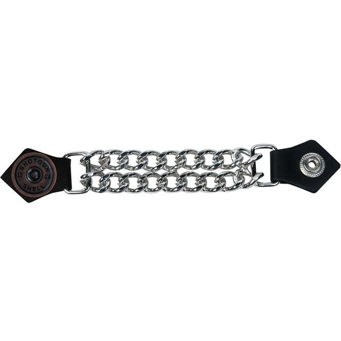 Shotgun Shell Vest Extender: Black-Silver Shell Vest Extender