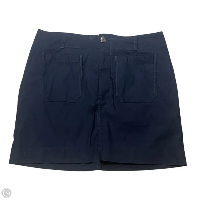 Skirt Mini & Short By Maeve In Blue, Size: Xl