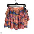 Skirt Mini & Short By Olivaceous In Tropical Print, Size: M