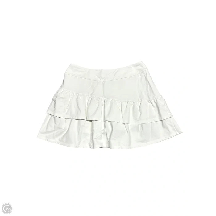 Skort Designer By Lilly Pulitzer In Cream, Size: 8