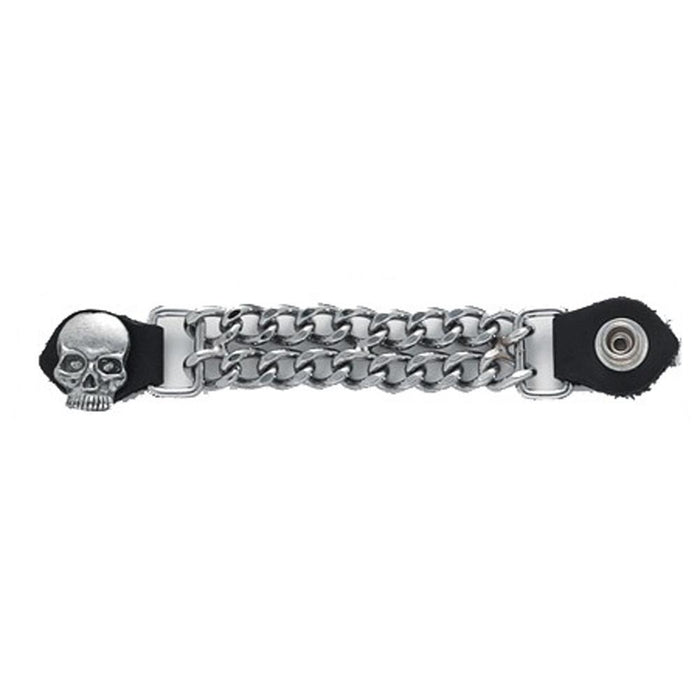 Skull Vest Extender: Skull Vest Extender Length: 7" Made in the USA

Fits most vests