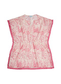 Caftans Marie Raxevsky Sleeveless Pom Pom Caftan Thalassa Pink Apoella