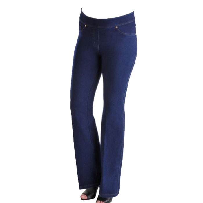 Slims Boot Cut Chambray: DescriptionOur knit denim is the most comfortable compression jean in the world