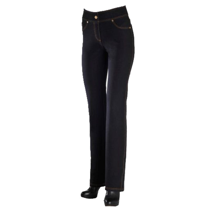 Slims Boot Cut Chambray: DescriptionOur knit denim is the most comfortable compression jean in the world