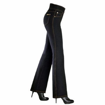 Slims Boot Cut Chambray: DescriptionOur knit denim is the most comfortable compression jean in the world