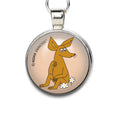 Sniff Happy Key Ring