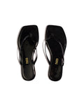 Square Toe Lily - Black Patent