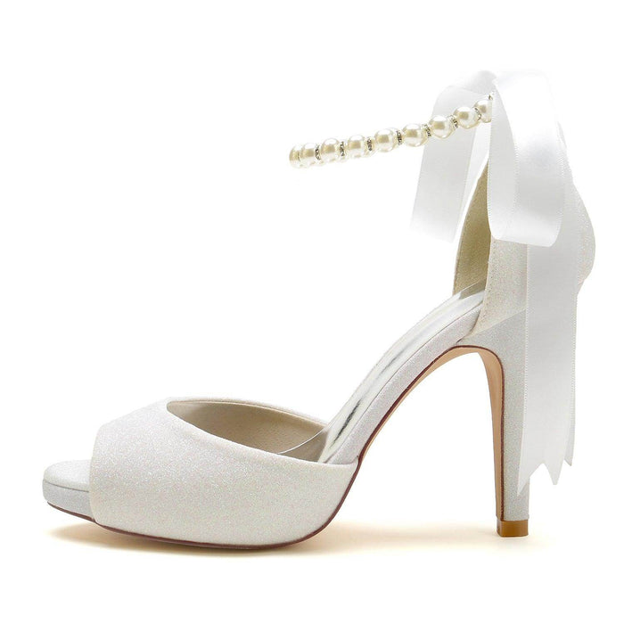 Stiletto Heel 10cm Glitter Shoes CK0352 - COCOMELODY