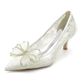 Stiletto Heel 6cm Lace Shoes CK0216 - COCOMELODY