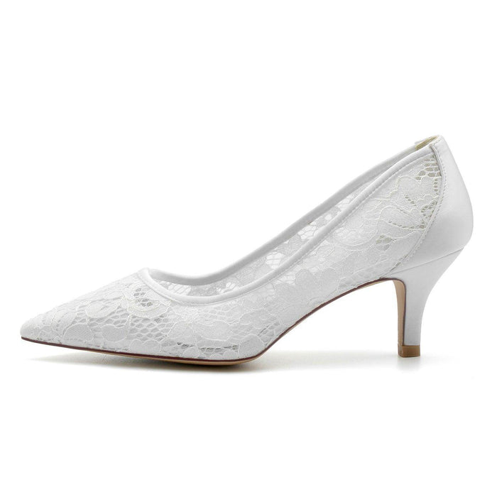 Stiletto Heel 6cm Lace Shoes CK0217 - COCOMELODY
