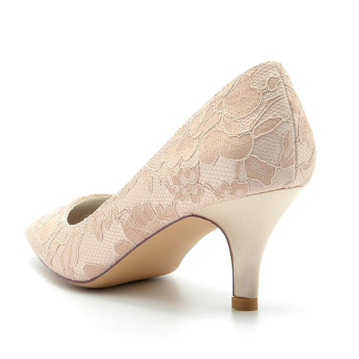 Stiletto Heel 6cm Lace Shoes CK0220 - COCOMELODY