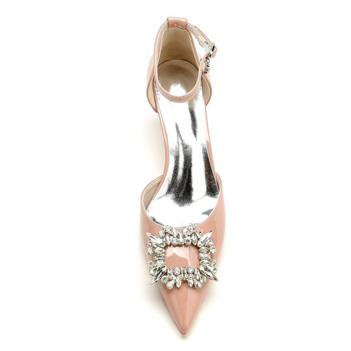 Stiletto Heel 6cm Patent Leather Shoes CK0234 - COCOMELODY