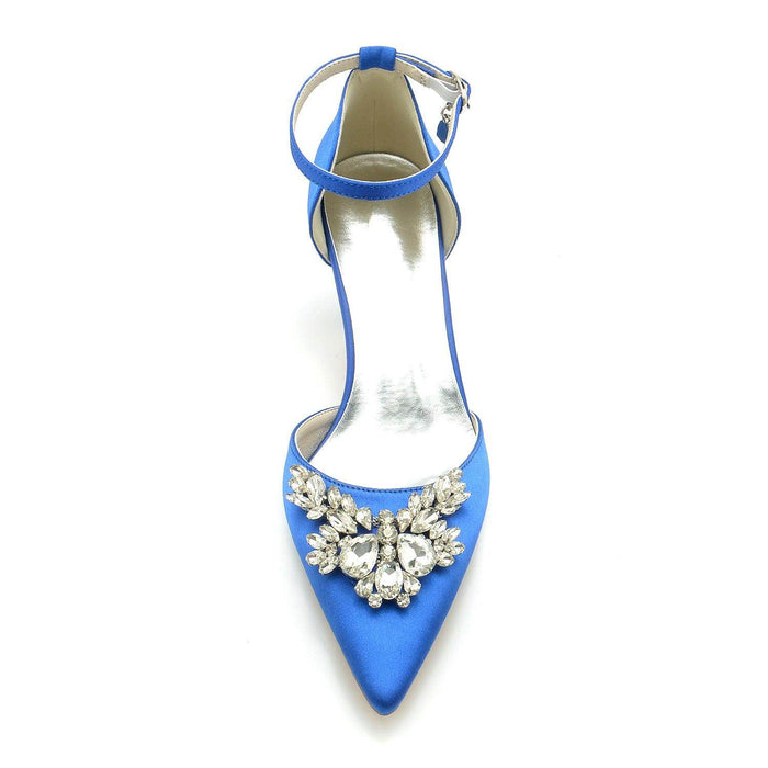 Stiletto Heel 6cm Silk-Like Shoes CK0211 - COCOMELODY