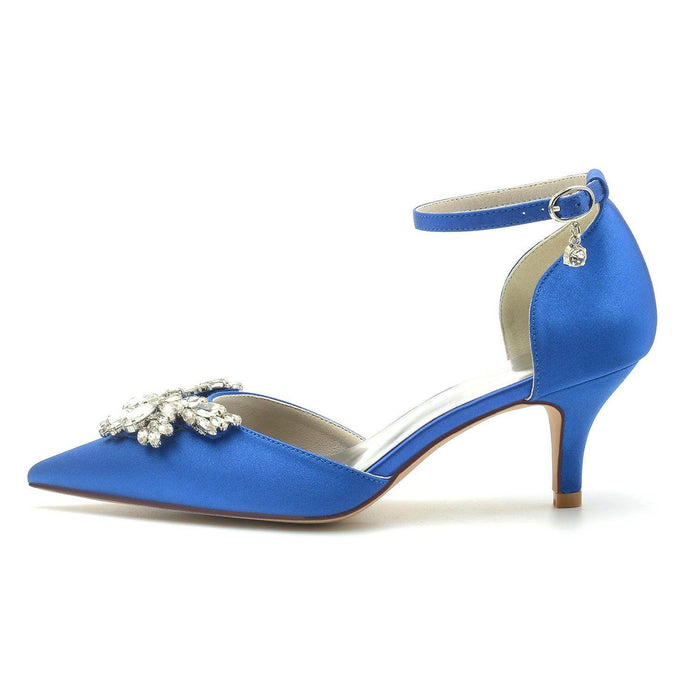 Stiletto Heel 6cm Silk-Like Shoes CK0211 - COCOMELODY