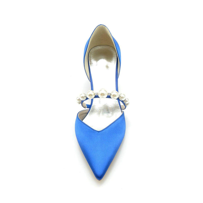 Stiletto Heel 6cm Silk-Like Shoes CK0215 - COCOMELODY