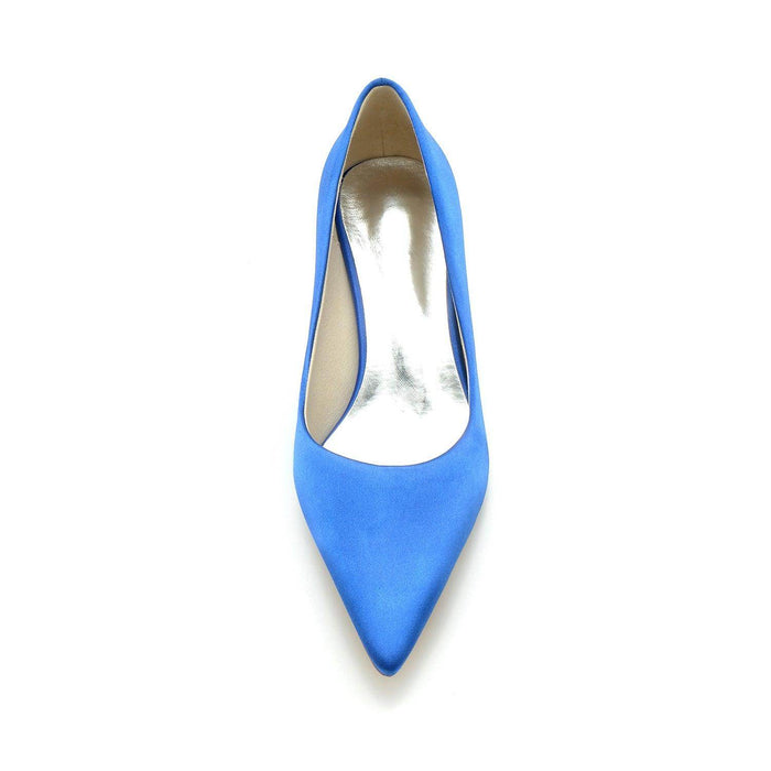Stiletto Heel 6cm Silk-Like Shoes CK0222 - COCOMELODY