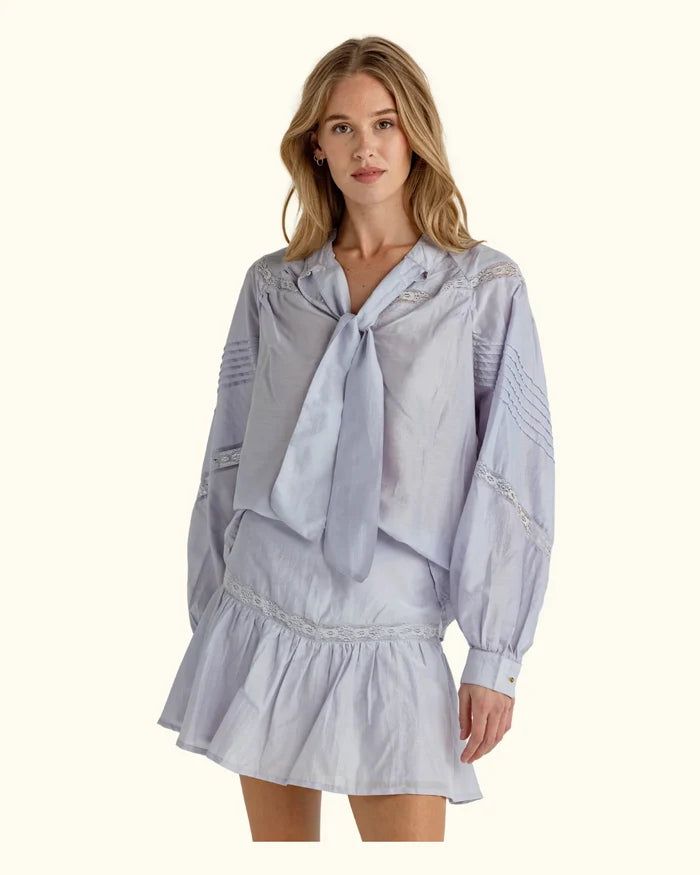 Su175 Pale Violet Blouse