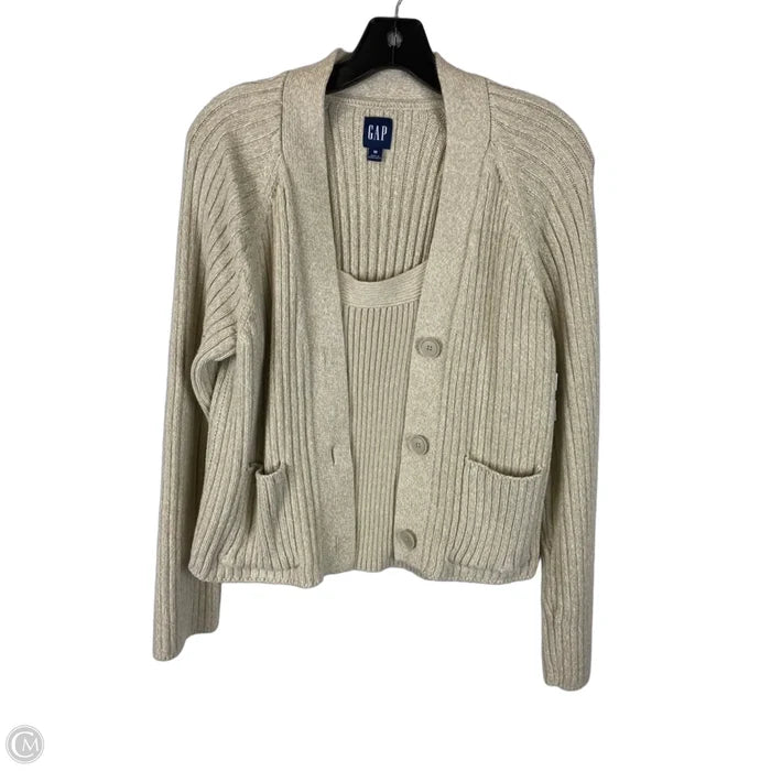 Sweater 2pc By Gap In Cream, Size: M