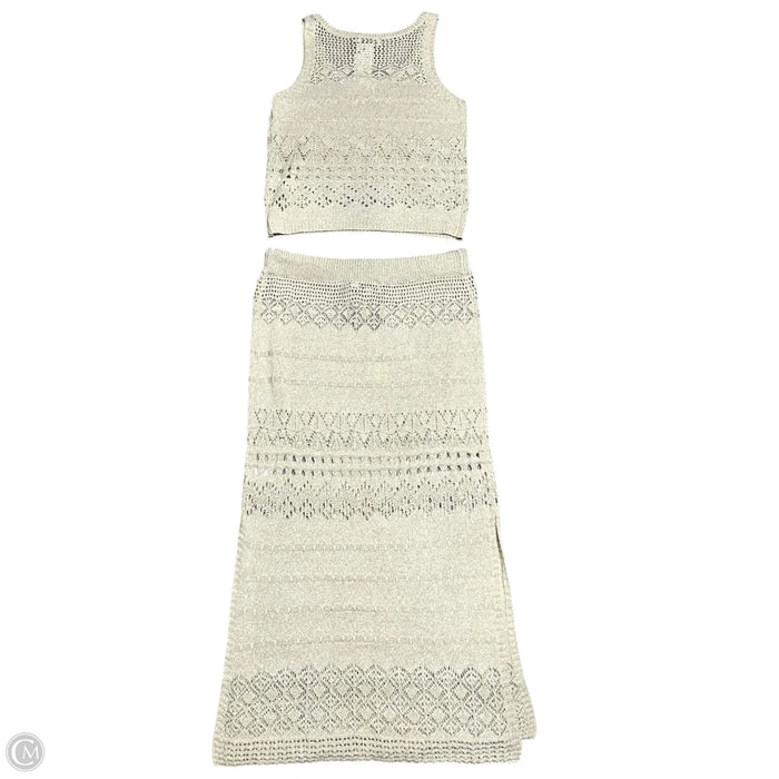 Sweater 2pc By Molly Bracken In Gold, Size: L