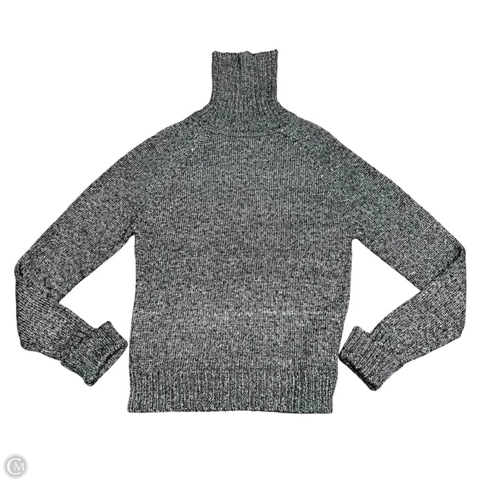Sweater By Anthropologie In Grey & Silver, Size: S