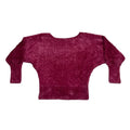 Sweater By Anthropologie In Maroon, Size: S