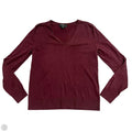 Sweater By Banana Republic In Maroon, Size: S