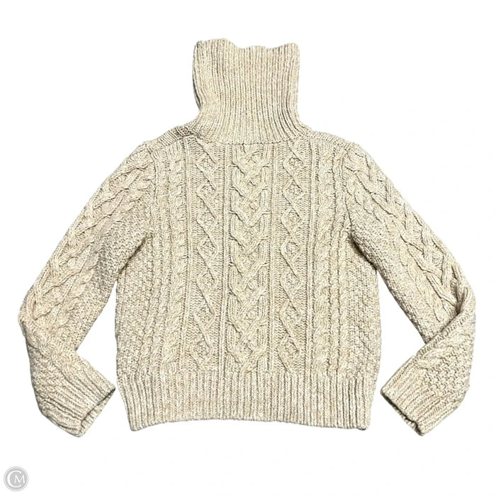 Sweater By Banana Republic In Tan, Size: L